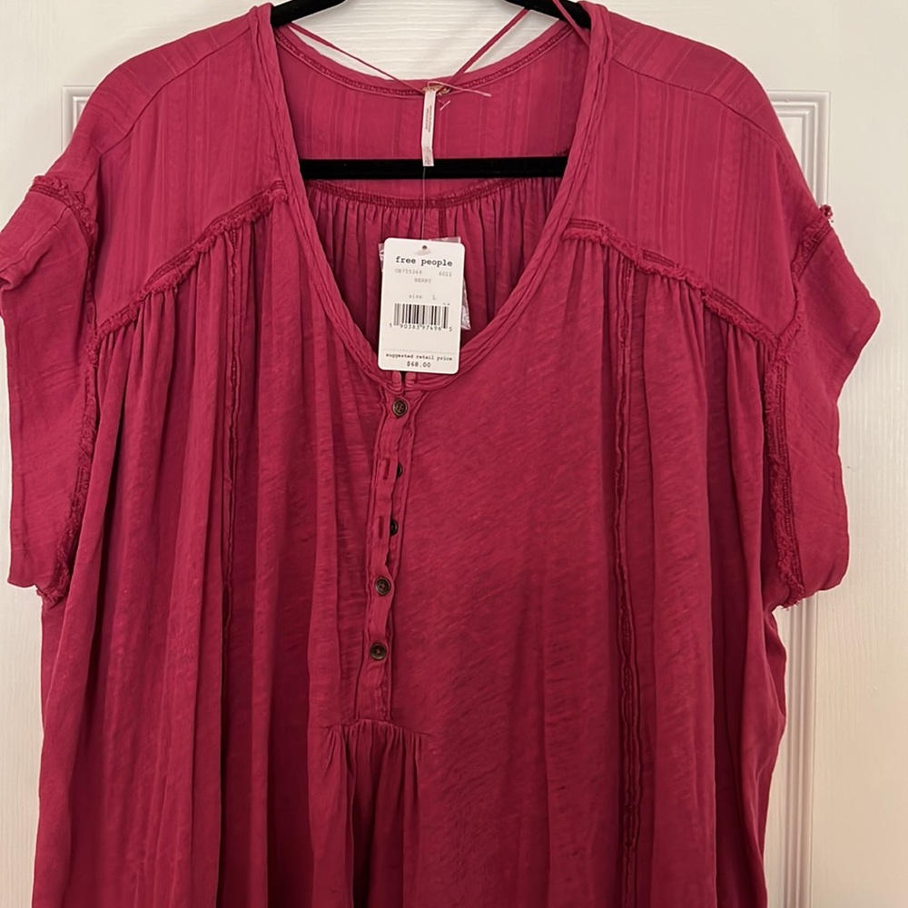 Free People Top Size Large - Picture 2 of 5